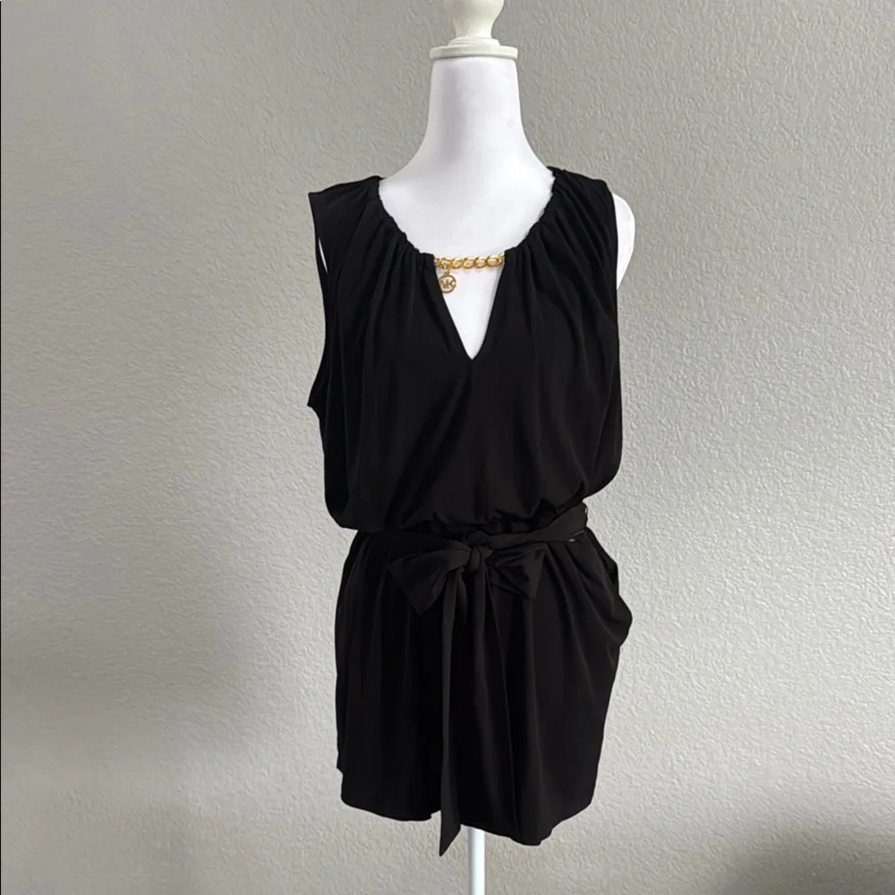New with tags Michael Kors Black Romper size XL